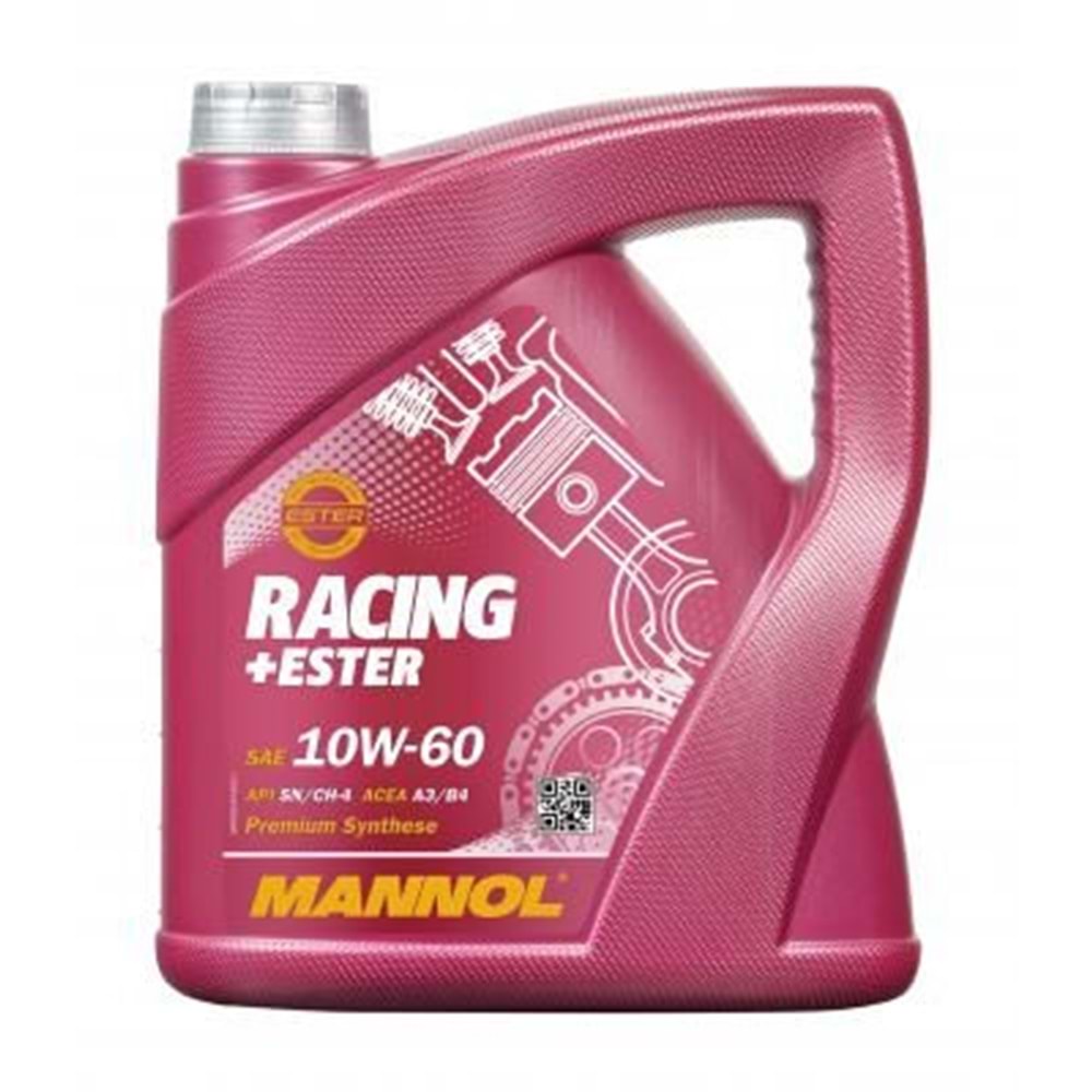 Mannol 10W/60 Racing+Ester (4LT) Motor Yağı | Mağazalarımızda Stoklarda