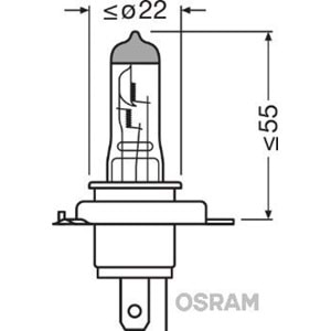 OSRAM 64193CLC Uzun Huzme Far Classic - 40anbar.com'da Kaliteli Far Deneyimi!